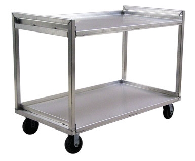 New Age 2-Shelf Extreme Duty Aluminum Service Cart